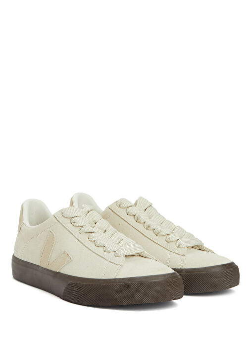 Campo Bold Açık Bej Kadın Süet Sneaker - Görsel 3