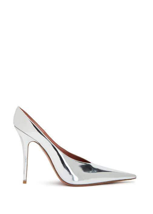 Amina Muaddi Amina Muaddi Gümüş TERLİK Sandalet & Terlik | Beymen Gümüş - 2. görsel