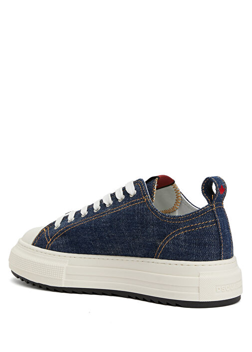 Mavi Erkek Denim Sneaker - Görsel 4