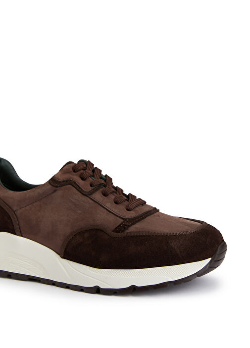 Kahverengi Extralight Tabanlı Erkek Süet Sneaker - Görsel 7