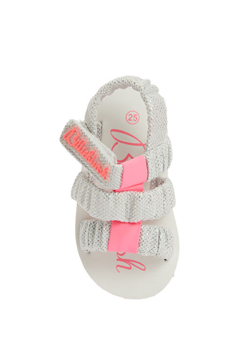 Açık Gri Kız Çocuk Sandalet - Görsel 5