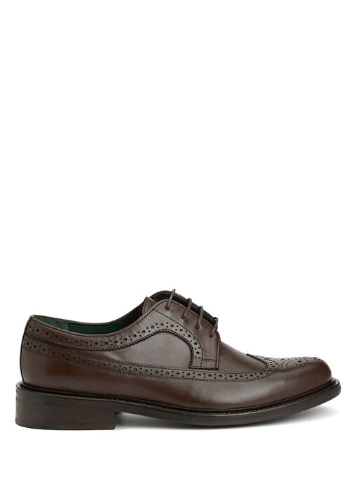 Kahverengi Icons Erkek Deri Ayakkabı - Görsel 2