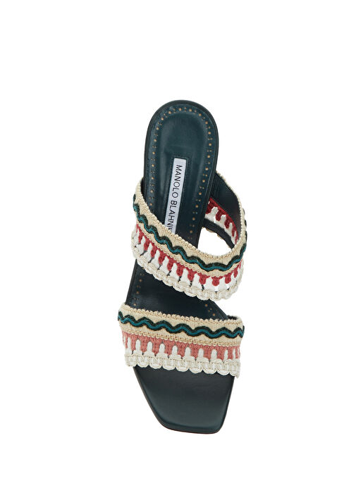 Mabecomu Çok Renkli Kadın Terlik - Görsel 5