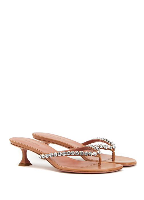 Gigi Nude Kadın Deri Terlik - Görsel 3