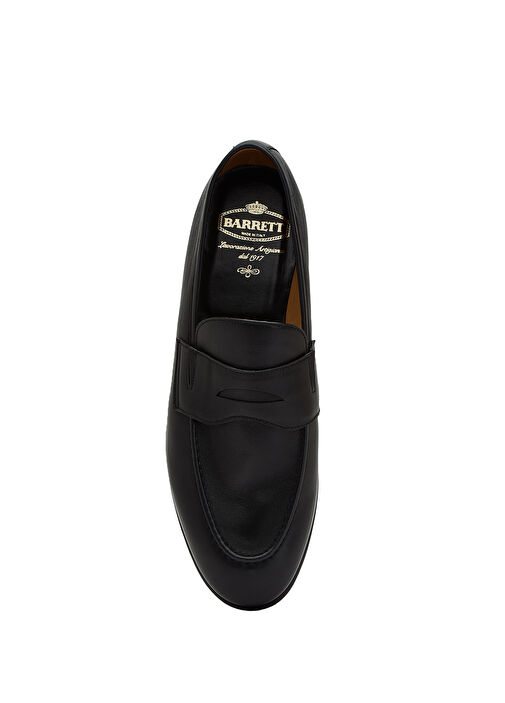 Siyah Erkek Deri Loafer - Görsel 5