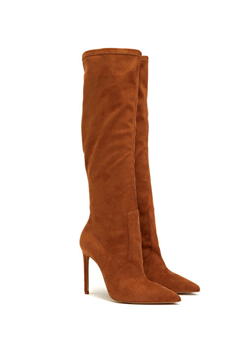 Taba Kadın Süet Çizme - Görsel 3