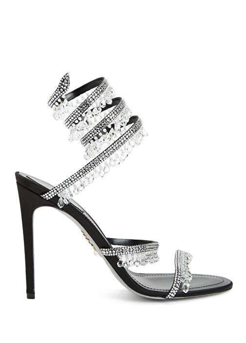 Siyah Silver Kadın Sandalet - Görsel 2