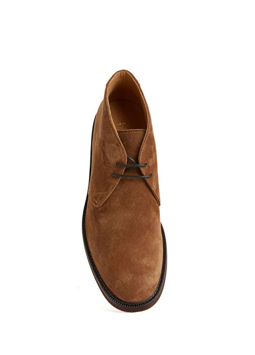 Brunello Cucinelli Açık Kahverengi Brunello Cucinelli Süet Erkek Bot