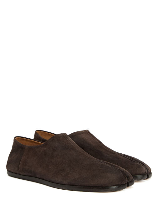 Babouche Kahverengi Erkek Süet Loafer - Görsel 3