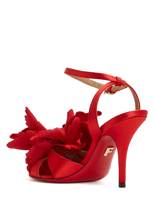 Ghilly Kırmızı Topuklu Ayakkabı - Görsel 4