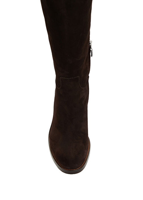 Brighton Kahverengi Kadın Süet Çizme - Görsel 5