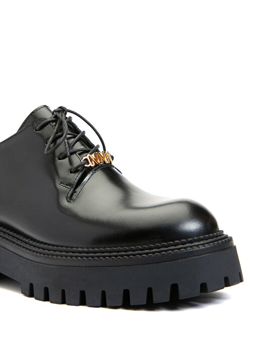 Network Network Siyah Kadın Deri Ayakkabı Casual Ayakkabı | Beymen Siyah - 13. görsel