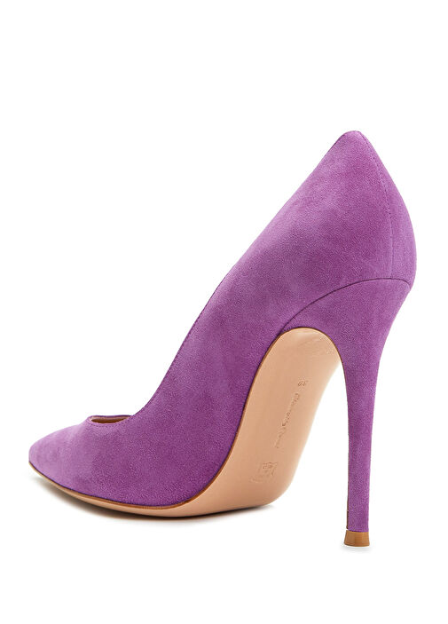 Gianvito Mor Süet Stiletto - Görsel 4