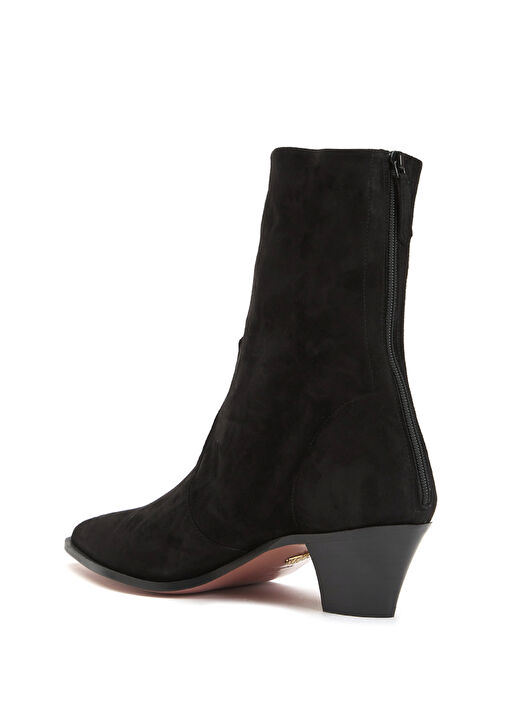 Siyah Kadın Süet Bot - Görsel 4