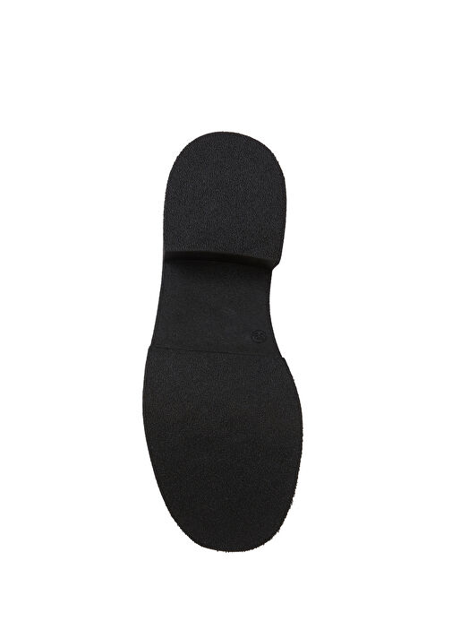 Siyah Kadın Lastikli Deri Bot - Görsel 6