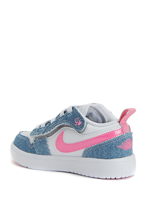 Jordan 1 Low ALT SE Mavi Çocuk Sneaker - Görsel 4