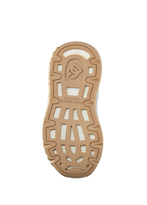 Dolce&gabbana Dolce&gabbana Beyaz Altin Beyaz Gold Kız Çocuk Deri Sneaker Beymen'de! Beyaz Altin - 6. görsel