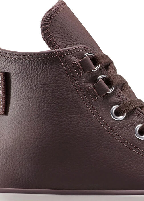 Chuck Taylor All Star Kahve Kadın Deri Sneaker - Görsel 9