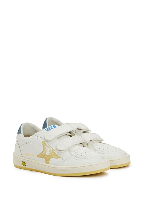 Ball Star Çok Renkli Unisex Çocuk Deri Sneaker - Görsel 3