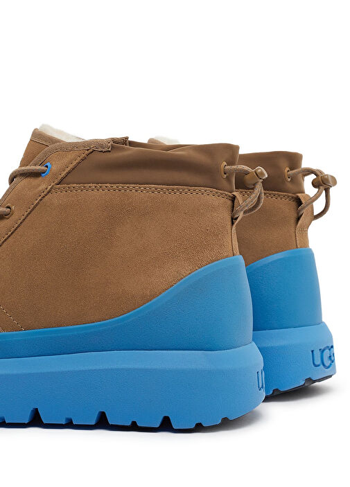 Taba Mavi Erkek Süet Bot - Görsel 6