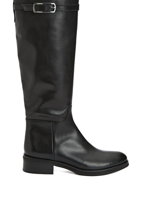 Siyah Kadın Süet Çizme - Görsel 2