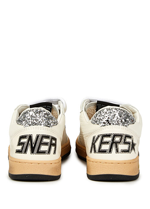 Ball Star Beyaz Çocuk Deri Sneaker - Görsel 5