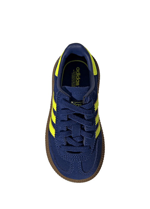Handball Spezial Mavi Unisex Çocuk Süet Sneaker - Görsel 4
