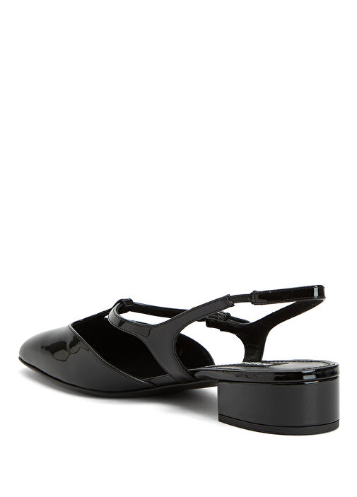 Siyah Deri Babet - Görsel 4