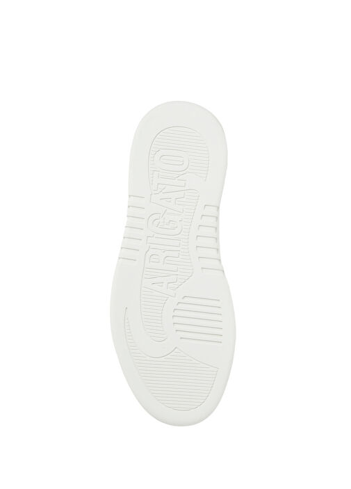 Dice Beyaz Pudra Kadın Deri Sneaker - Görsel 6