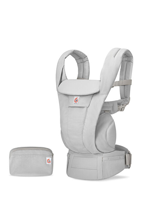 Ergobaby - Omni Breeze SoftFlex Mesh Pearl Grey 100% Cotton 4