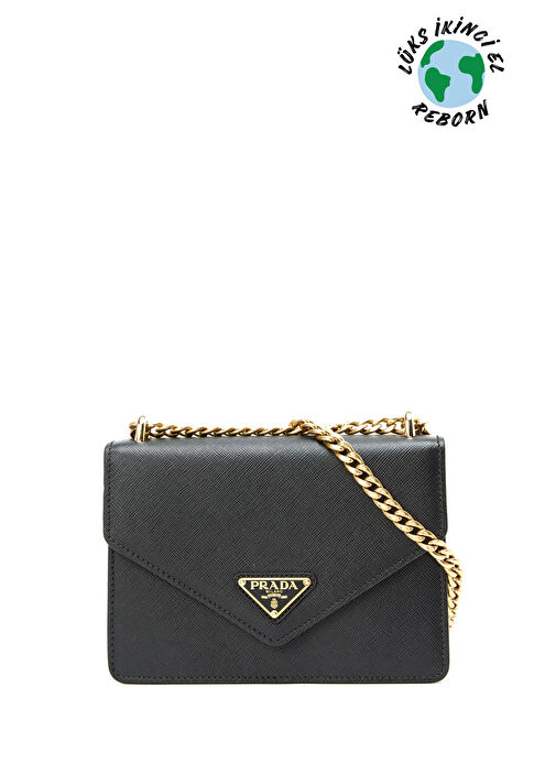 Beymen Reborn - Prada Saffiano Çanta - Siyah