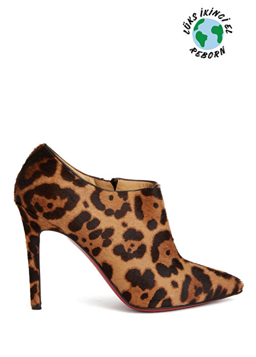 Beymen Reborn - Christian Louboutin Topuklu Bot - Leopar