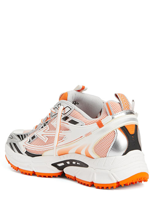 Turuncu Beyaz Erkek Sneaker - Görsel 4