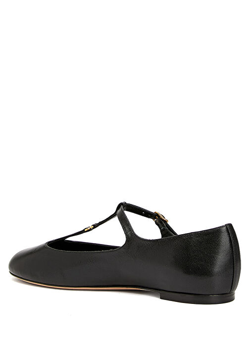 Marcie Siyah Deri Babet - Görsel 4