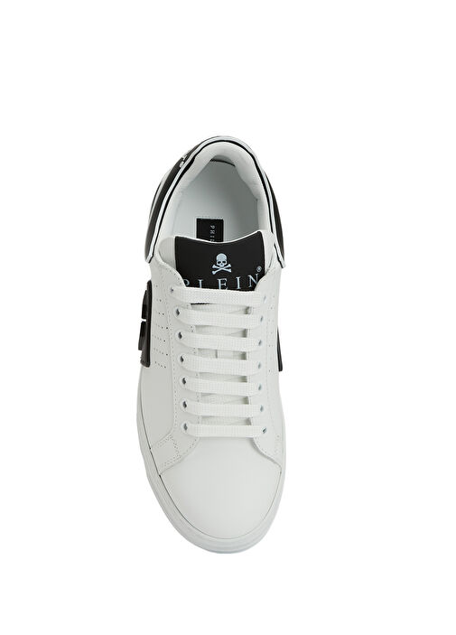 Beyaz Erkek Deri Sneaker - Görsel 5