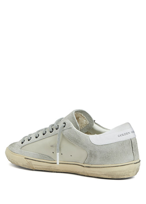 Super Star Açık Gri Erkek Deri Sneaker - Görsel 4