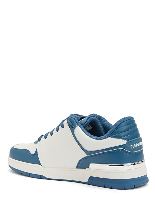 Mavi Beyaz Logo Detaylı Erkek Sneaker - Görsel 4
