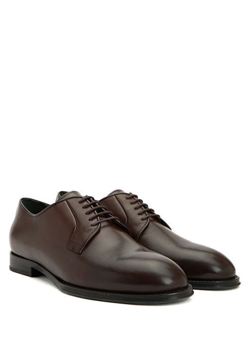 Kahverengi Erkek Deri Ayakkabı - Görsel 3