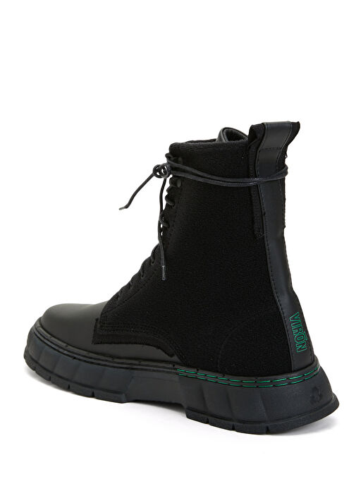 Siyah Patch Detaylı Erkek Bot - Görsel 5