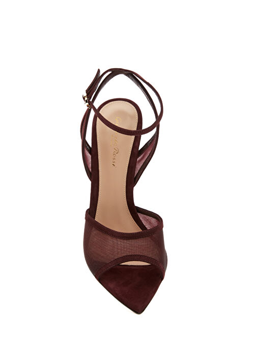Sienna Kahverengi Kadın İpek Sandalet - Görsel 5