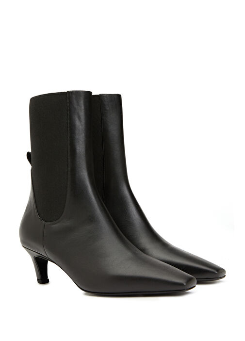 Network Network Siyah Kadın Deri Bot | Beymen Siyah - 3. görsel