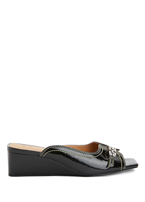 Siyah Kadın Terlik - Görsel 2