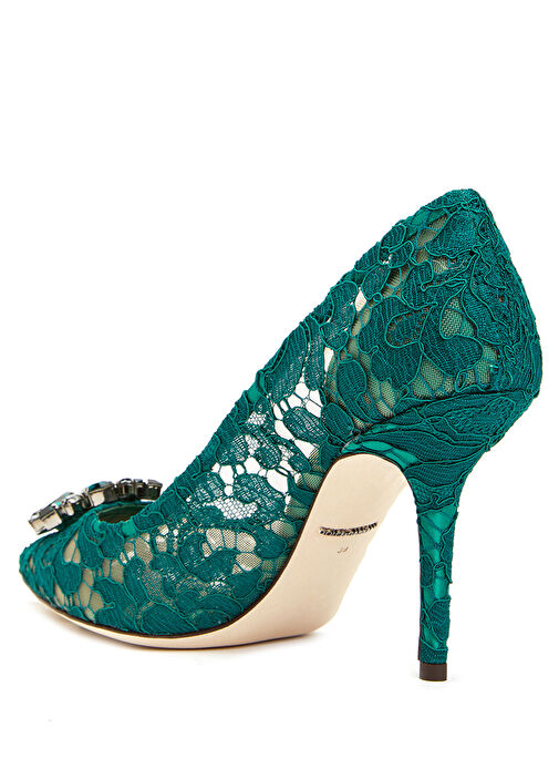 Rainbow Yeşil Stiletto - Görsel 4