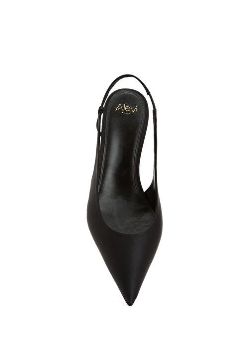 Siyah Topuklu Ayakkabı - Görsel 5