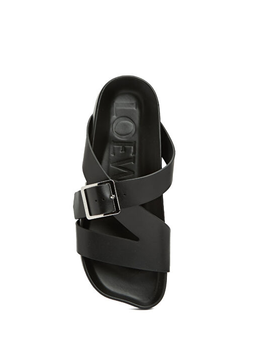 x Paula's Ibiza Siyah Erkek Deri Terlik - Görsel 5