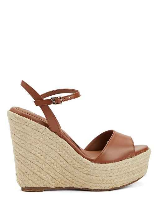 Taba Kadın Deri Espadril - Görsel 2