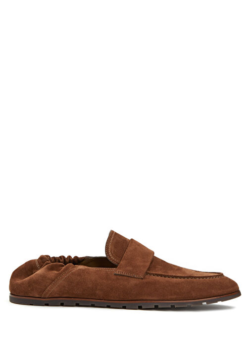 Kahverengi Erkek Süet Loafer - Görsel 2