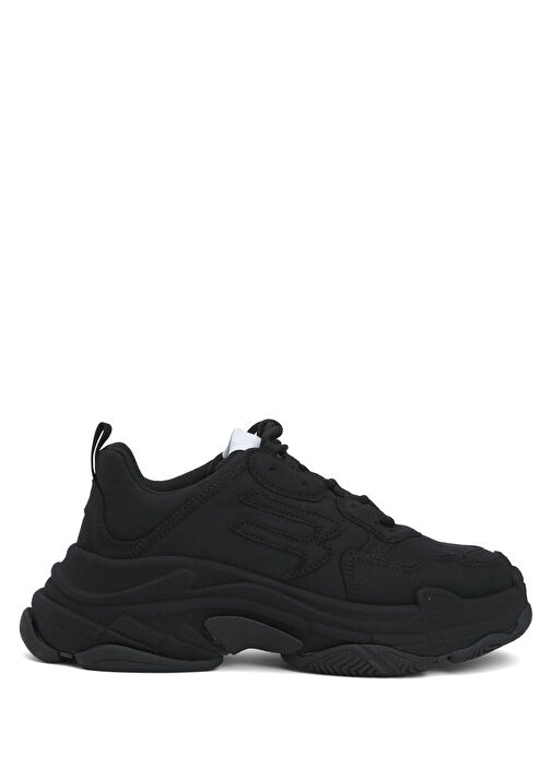 Triple S Siyah Erkek Sneaker - Görsel 2