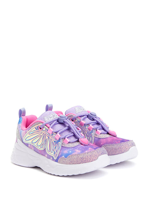 Dream Racer Wing Brites Mor Kız Çocuk Sneaker - Görsel 3