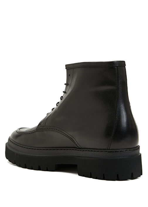 Siyah Erkek Deri Bot - Görsel 4
